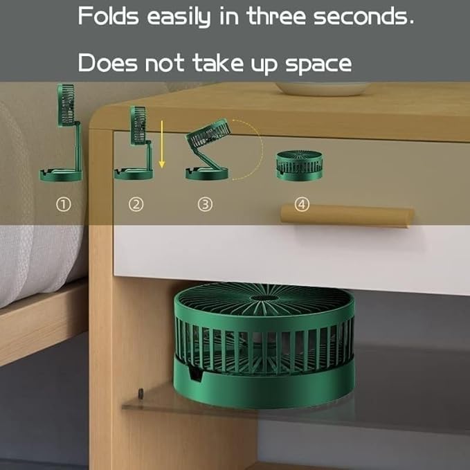 Portable Mini USB Fan – Foldable High Speed Cooling Fan