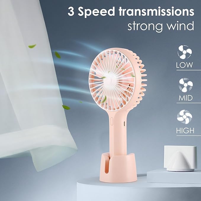Mini USB Rechargeable Hand Fan