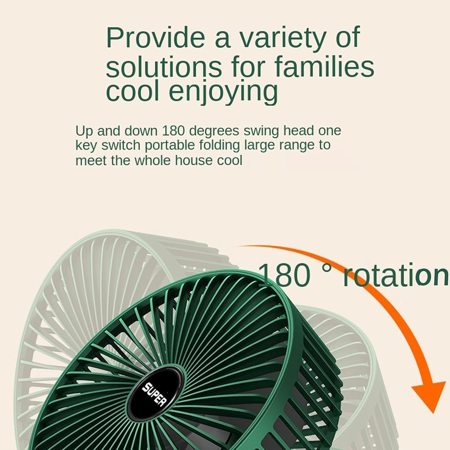 Portable Mini USB Fan – Foldable High Speed Cooling Fan