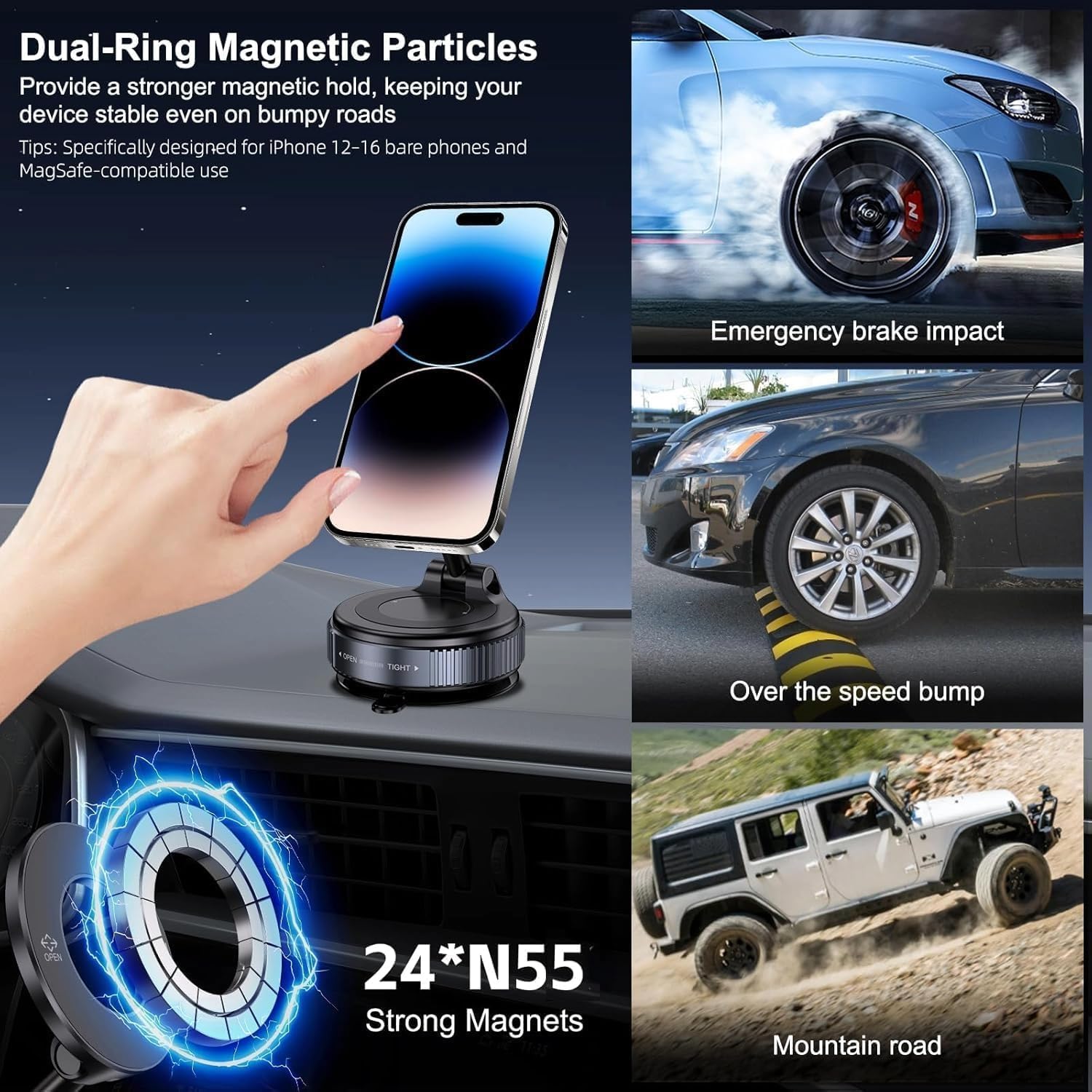 360° Magnetic Phone Holder